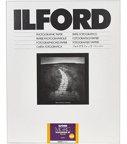 Amazon | ILFORD 白黒印画紙 MGIV RC 25M 8x10 六切 100枚 1772081