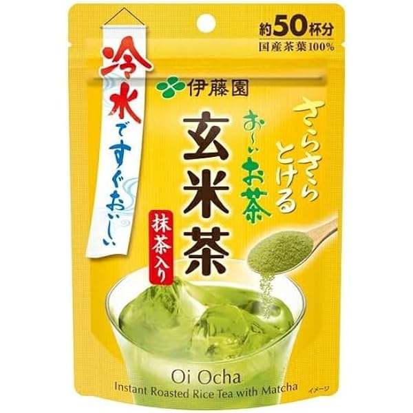 Amazon.co.jp: 伊藤園 さらさらとける お～いお茶抹茶入り玄米茶
