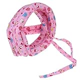 GGG ベビースポンジヘルメット 頭部の保護に安心 赤ちゃん幼児のバンプ ソフト安全ヘルメット ヘッド クッション バンパー キャップ　ピンク