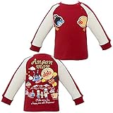 アンパンマン 裏毛 スカジャン風 長袖トレーナー Anpanman fo-ea3870-9222 90cm レッド
