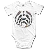 パイナップル ベビーロンパース 目 アメリカ風 ベビー服 White 24 Months