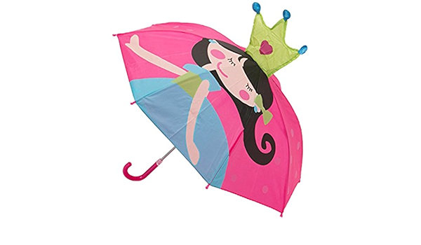 Amazon Co Jp Flying Tiger Copenhagen フライング タイガー コペンハーゲン 子供用 傘 雨傘 立体 40cm 46cm アンブレラ 長傘 プリンセス ホーム キッチン