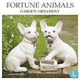 FORTUNE ANIMALS フォーチュンアニマルズ ガーデンオーナメント(L) Dog KH-61029