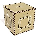 レトロTV ' Largeお金ボックス/貯金箱( mb00050924 )