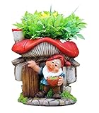 きのこハウスフラワーポットプランターでSINTECHNOかわいいノーム