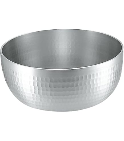 Amazon｜【セット買い】アルミ 打出 ヤットコ鍋(目盛付)21cm + アルミ