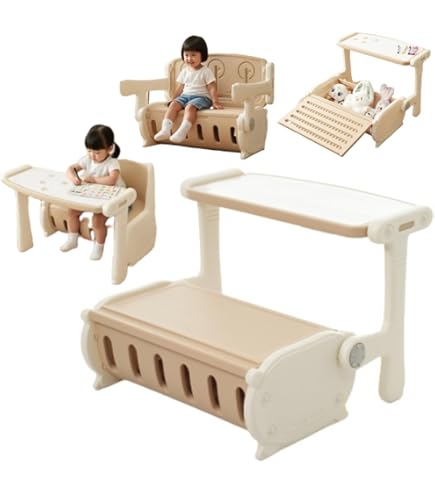 Amazon.co.jp: COSTWAY 子供用テーブル 椅子セット 幼児 机 キッズ