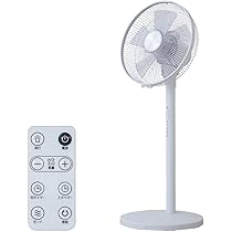 Amazon | DCモーター 扇風機 リモコン付き タイマー付き 高さ