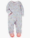 カーターズ　ネオン フラワー　カバーオール　ロンパース コットン 女の子 Carter's パジャマ 肌着 バレリーナ 綿100 (6M(6ヶ月)) [並行輸入品]