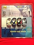 Buffaloリセット可能組み合わせ南京錠のセット4