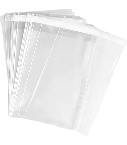 J-beauty Selbstverschließende Plastiktüten 22,9 X 33 Cm – 500 Stück Für Kleidung & Geschenke