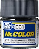 GSI クレオス(GSI Creos) GSIクレオス Mr.カラー 飛行機模型用カラー ダークシーグレーBS381C/638 半光沢 10ml 模型用塗料 C331