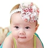 FEITONG ( TM )可愛いベビーフラワーヘッドバンドガールズレース幼児髪織りベビーアクセサリーby FEITONG