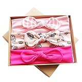 【爱莉セレクトショップ】★新品登場★全3枚セット！ベビー用ヘアバンド　コットンストレッチウサギの耳のカチューシャ 新生児 赤ちゃん 出産祝い 内祝い お宮参り 誕生日 100日記念 こどもの日 記念撮