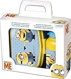 Minion Despicable Me ~ 2 Piece Sandwich Box & Sports Bottle Set [並行輸入品]