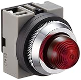 IDEC φ25 TWSシリーズ パイロットライト 丸形 LED照光 AC/DC24V APS122DNR