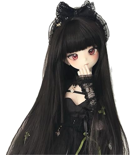 いなこ　1/6 ドールウィッグ Amazon.co.jp: 1/4 1/6ドール用ウィッグ カール ロング カラー