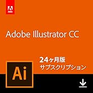 Adobe Illustrator CC|24か月版|Windows/Mac対応|オンラインコード版(Amazon.co.jp限定)