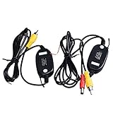 Misaky Wireless Transmitter Receiver For Car Reverse Rear View Camera Monitor 2.4GHZ [並行輸入品]