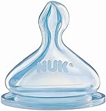 Nuk Anti-Colic Wide Neck Silicone Teat x 2