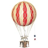 エアバルーン・モビール 気球 Royal Aero Balloon, 約30cmバルーン (赤) [並行輸入品]