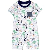 ジンボリー GYMBOREE/ サーフ ポケット 1ピース ロンパース半袖 0～3ヶ月【並行輸入】
