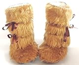 ベビーブーツ☆フォーマルにも！おしゃれ度ＵＰのふわもこブーツ０才ー３才