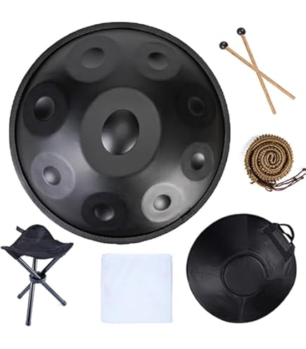 Amazon.co.jp: ミニハンドパンドラム ハンドパン楽器 打楽器 ト短調9音
