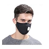 KOUTEI 防寒マスク フェイスマスク 男女兼用 耳カバー 防風 多機能 花粉症 PM2.5 対応 バイク 自転車 呼吸楽 冬 防寒対策 首カバー 歩き対応 春秋冬用 (タイプAブラック)