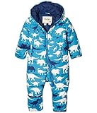 [ハットレイ] Hatley Kids ボーイズ Silhouette Dino Winter Bundler (Infant) ワンピース Blue 18-24 Months [並行輸入品]