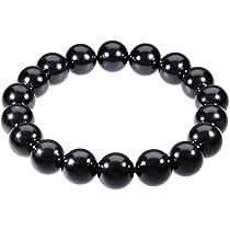 モリオン　ブレスレット　12.5ミリ Amazon | [GOLD STONE] モリオン 黒水晶 ブレスレット 12mm