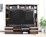 送料無料 テレビ台 ハイタイプ 60インチ TV台 テレビラック ゲート型AVボード ダークブラウン SAV049