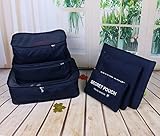 パッケージ6分配衣類や荷物劉厚い細かいメッシュの服をソート新しいトラベルポーチパッケージ (F)