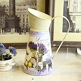 VANCORE フラワーベース 独特な飾り 花瓶 花器 北欧country style 紫色ラベンダーB