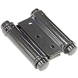 クマモト 鉄(黒塗)自由丁番 両開 64mm K-25W-64