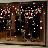 クリスマスのステッカー用紙ストアのガラスのドア窓のステッカー