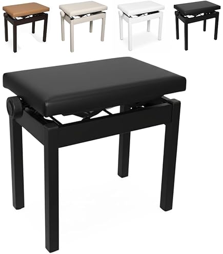 Amazon.co.jp: ITOMASA(イトマサ) 角形高低 ピアノ椅子 黒色 AP