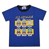 きかんしゃトーマス ヘンリー ゴードン ハロルド パーシー ジェームス 半袖Tシャツ 子供用 キッズ ベビー fo-ht03 95 B柄