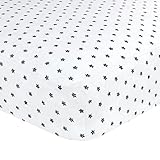 Just Born Cotton Fitted Crib Sheet, Twinkle Twinkle by Just Born