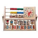ベビー製品子供ベビーキッズ学習Developmental万能フラップAbacus木製TOYST Baby Toys