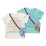 La Chiave(ラ キエーベ) 半袖Ｔシャツ (80～130cm) キムラタンの子供服 (53208x53408-161b) ブルーグリーン 90