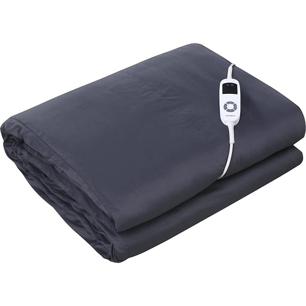 Dreamaker 100% Natural Cotton Cover Weighted Glass Beads Fully Fitted Heated  Blanket Overheat Protection Faux Fur Machine Washable Adjustable 4 Heat  Settings LED Display Detachable Controller | 5KG : Amazon.com.au: Home