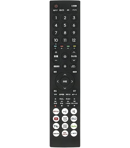 Amazon | PerFascin 代用リモコンERF3B46H fits for ハイセンス