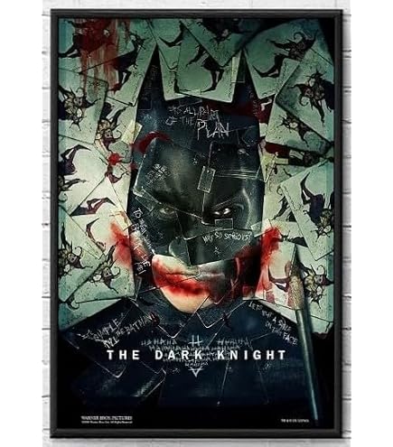 Amazon.co.jp: 映画 バットマン ダークナイト ジョーカー ポスター
