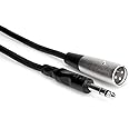 Hosa STX-105M 1.5m ステレオフォンオス-XLRオス オーディオケーブル