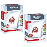 Miele HyClean 3D効率ダスト、タイプFJM、8バッグ&フィルター4個、レッド