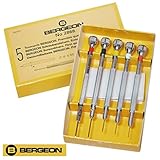 ベルジョン BERGEON スイス製 時計工具 ドライバー 5本 セット 紙箱入り 工具 DIY プロ仕様 ケア 修理 精密 便利 TOOL ツール