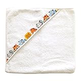 フェイラー ジャングル バスタオル おくるみ ベビーおくるみ Jungle Dschungel Chenille Bath swaddle (ホワイト)