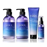 YOLU ヨル | シャンプー トリートメント ヘアマスク ヘアオイル 4点 セット リラックスナイトリペア