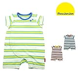 【子供服】 moujonjon (ムージョンジョン) 日本製ボーダーＴオール 70cm，80cm M36701